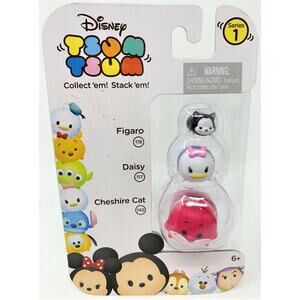 Disney Tsum Tsum Series 1 - Cheshire Cat (142), Daisy (117), Figaro(119)